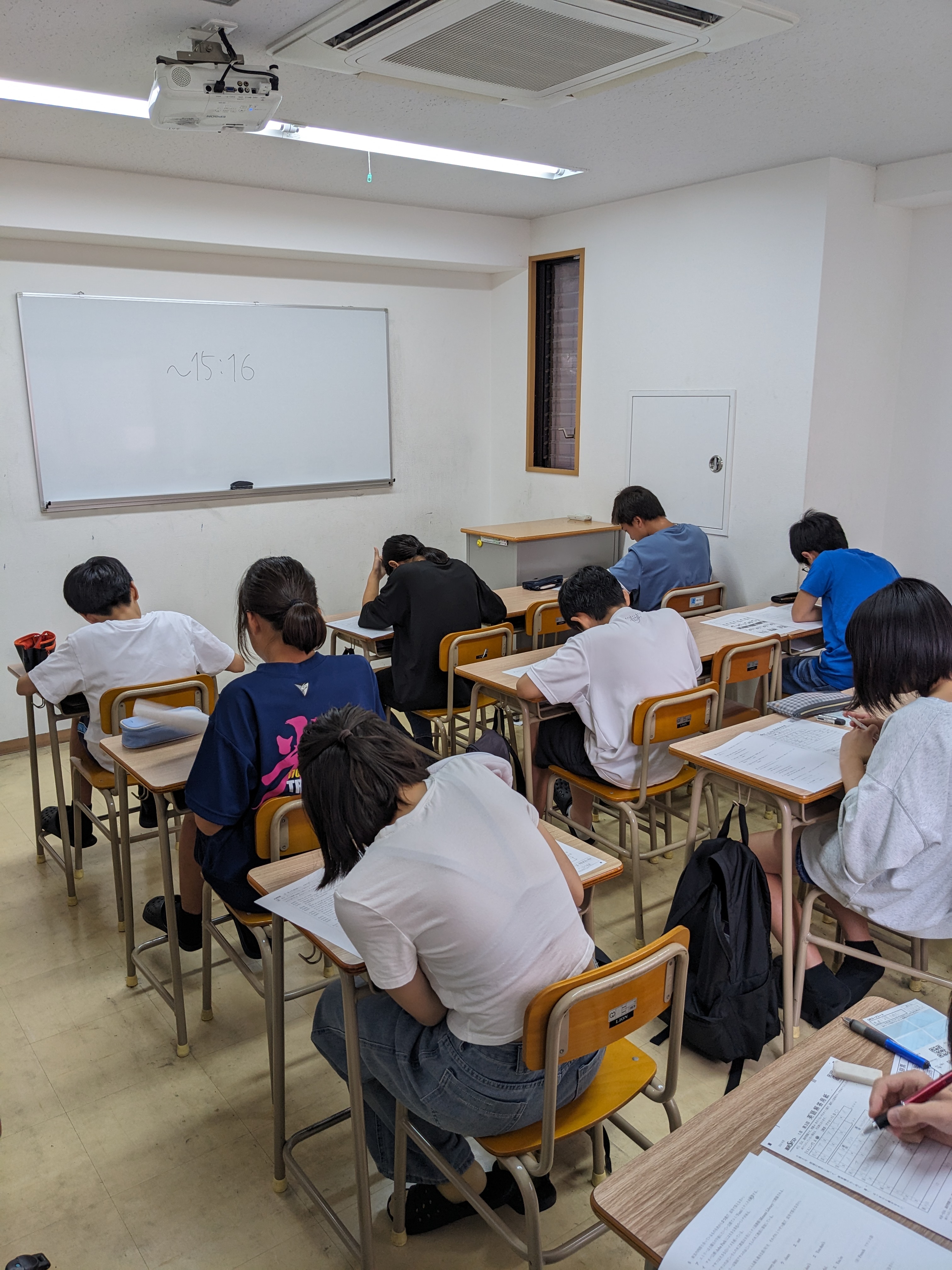 夏期講習のしめくくり | 【宝塚の学習塾】 総合学習塾 第一英数塾